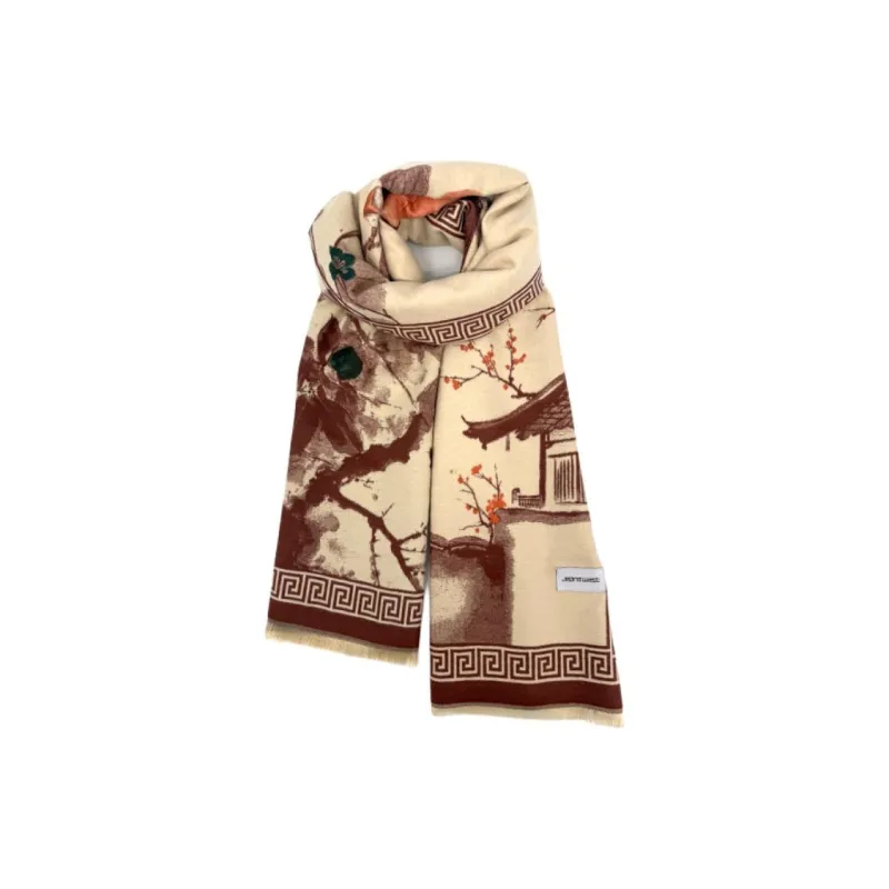 JEANSWEST Knit Scarves Unisex-4