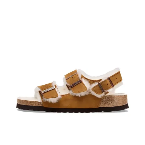 Birkenstock Milano Buckled Suede Sandals Women's