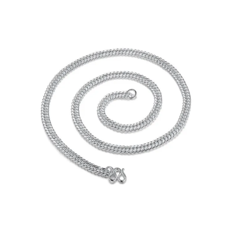 NIANNIANXI 999 Fine Silver Necklaces Men's-0