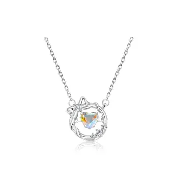 Seven Little Craftsmen 925 Sterling Silver Necklaces Women's
