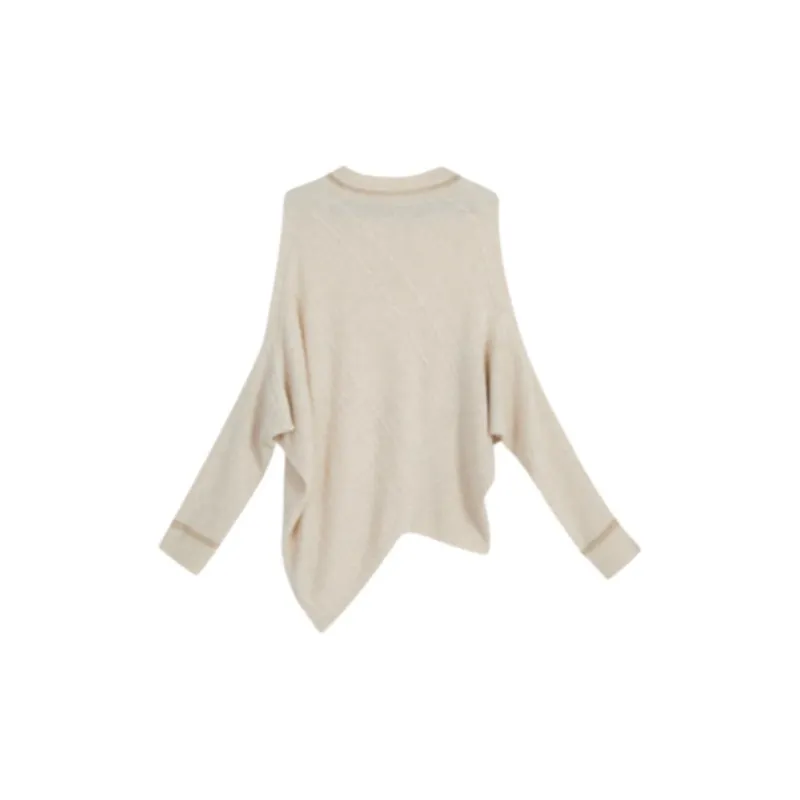 Yiner Cashmere Sweaters Women's Beige-1