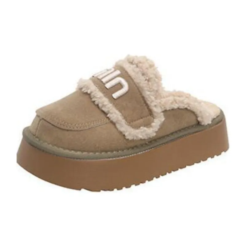 Yamada Hyakuju Home Slippers Khaki Brown-0