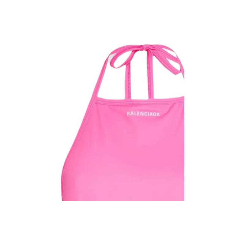 Balenciaga Strappy One Piece Swimsuit 'Fuchsia'-1
