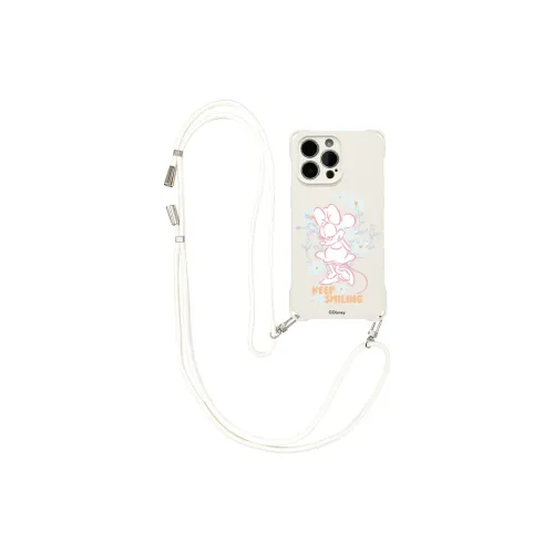 Disney Silicone Material Minnie High-End Crossbody Phone Cases Compatible With Apple 16 Pro Max/Pro/Plus/15/14/13