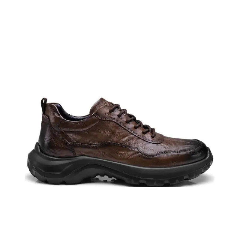 Strongman 3515 Men's Casual Shoes Men's Black Brown-10