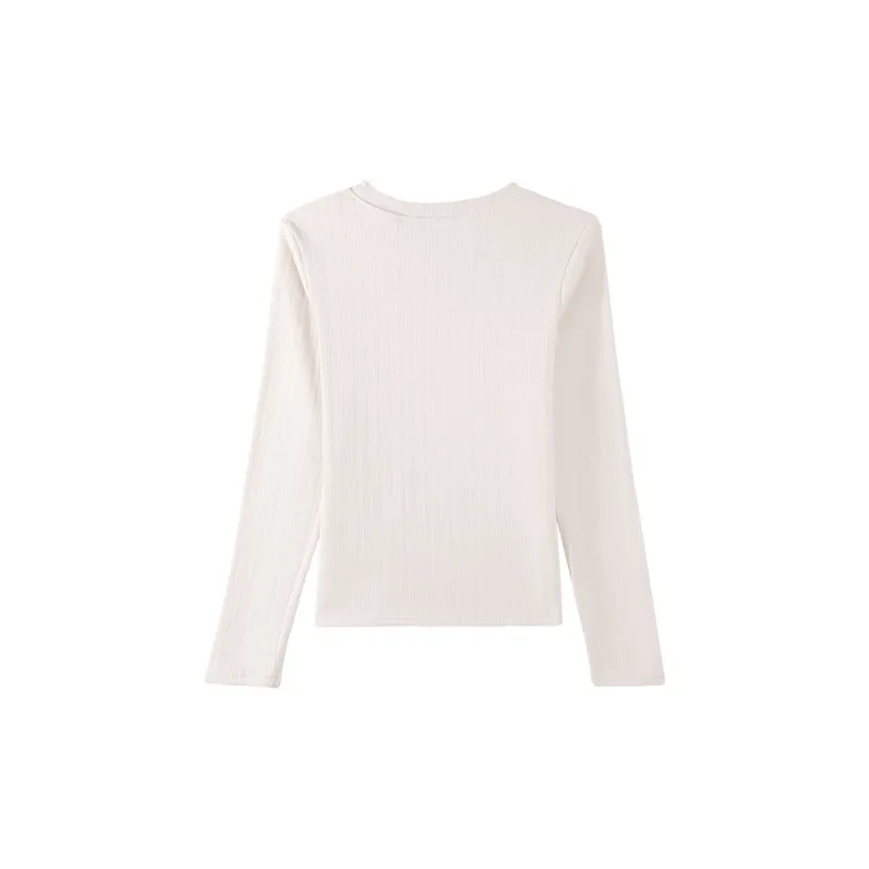 YIMANLI Fall And Winter Thermal Top Women's-16