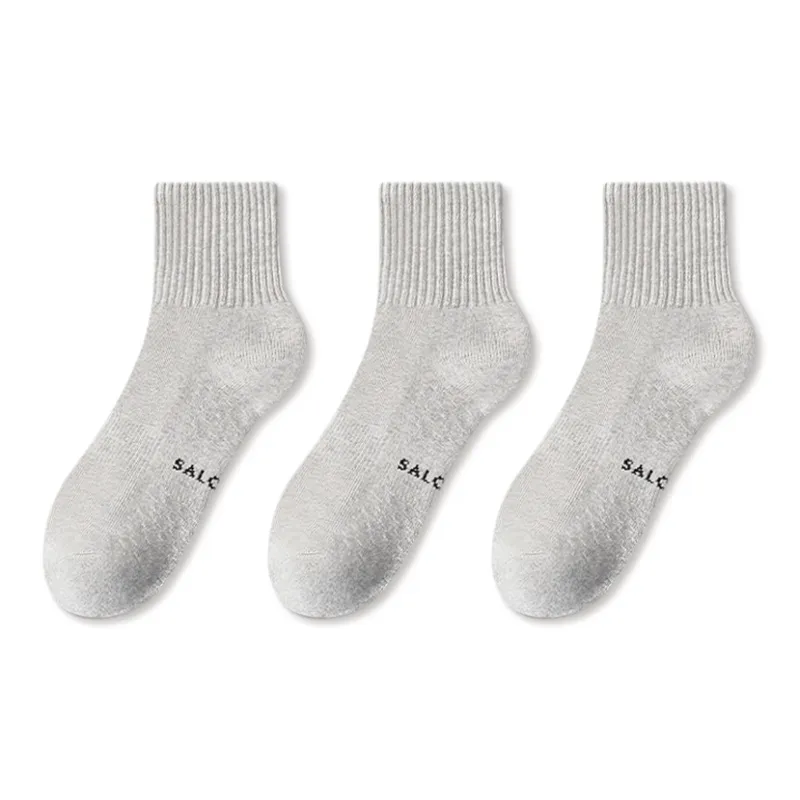 JIAZINI Mid Calf Socks Men's 3 Pack-6