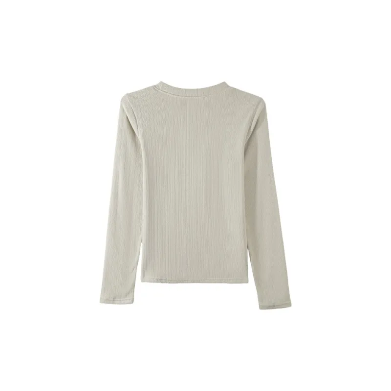 YIMANLI Fall And Winter Thermal Top Women's-7