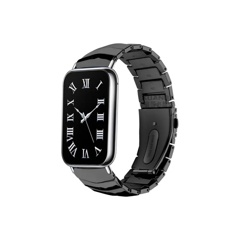 Mr. Strap Xiaomi Red Beige Compatibility Watch Band Made Of Steel-6