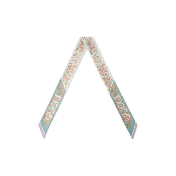 GUCCI Silk Scarves Women's Pink