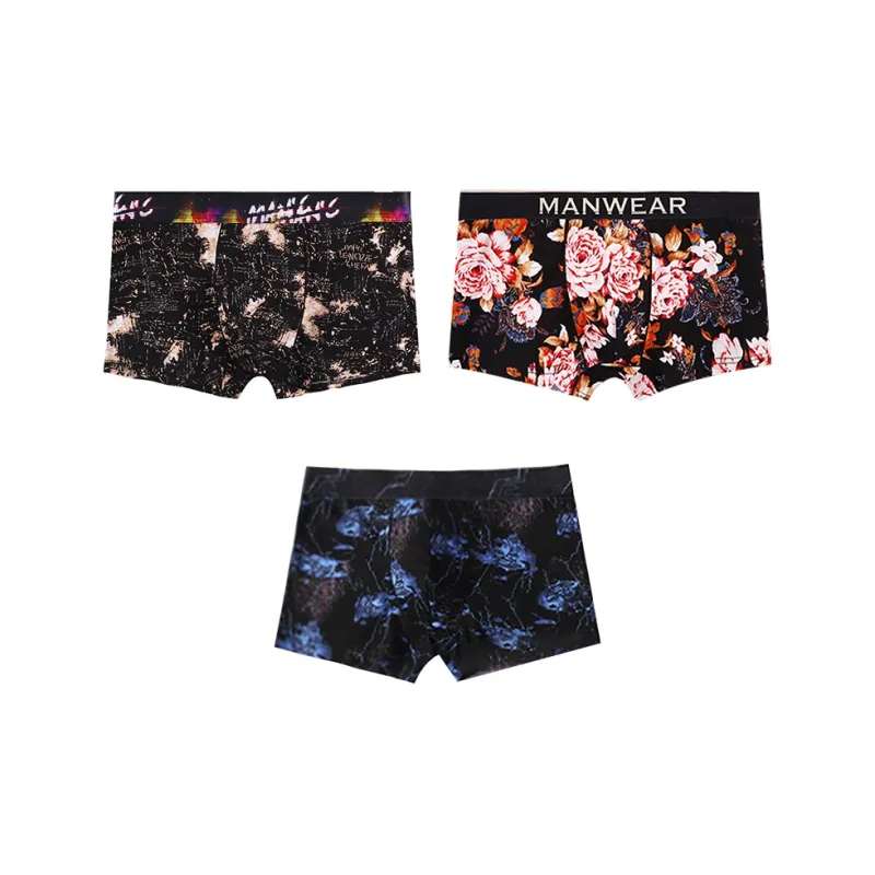 Lan Miao Underpants Men's Combo Set-4