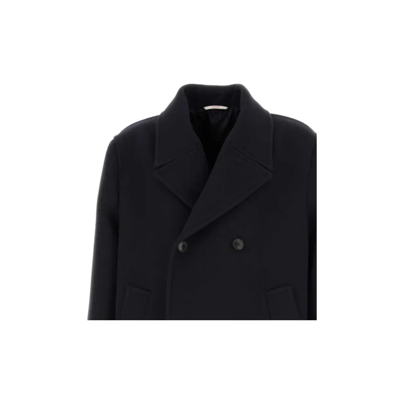 Valentino Double Breasted Long Sleeved Coat-2