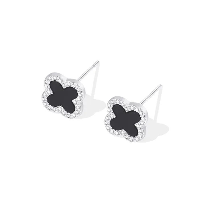 JOLLY NOTE Winter Atmosphere Feeling Stud Earrings Women's Good Luck-0