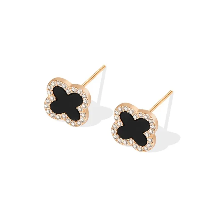 JOLLY NOTE Winter Atmosphere Feeling Stud Earrings Women's Good Luck-4