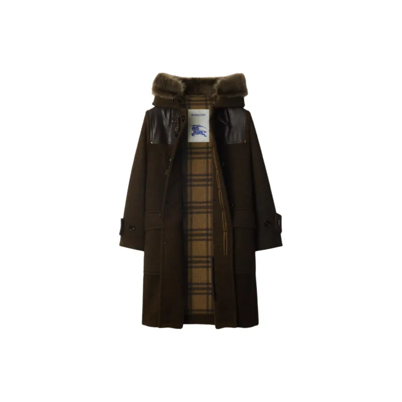 Burberry FW24 Coat Women's Dark Brown-1