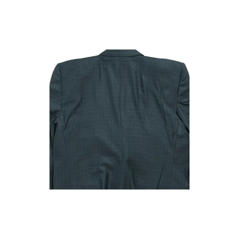 Balenciaga Boxy Single-Breasted Checked Blazer-4