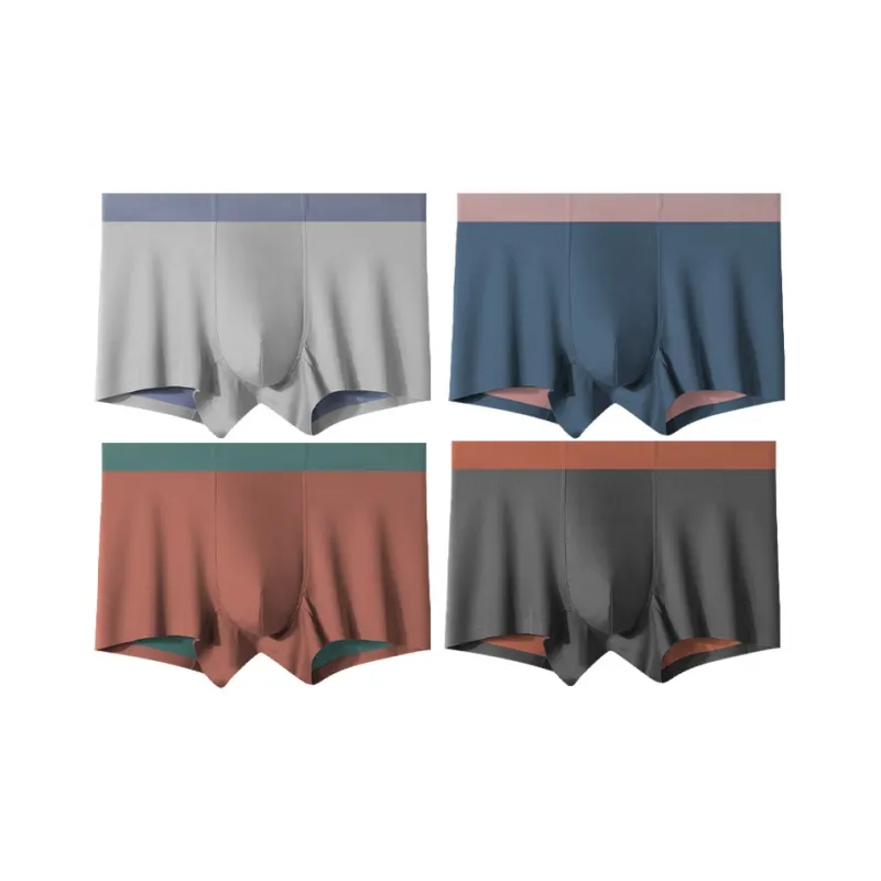 Qiao Ni Tong Underpants Men's 3 Pack-4