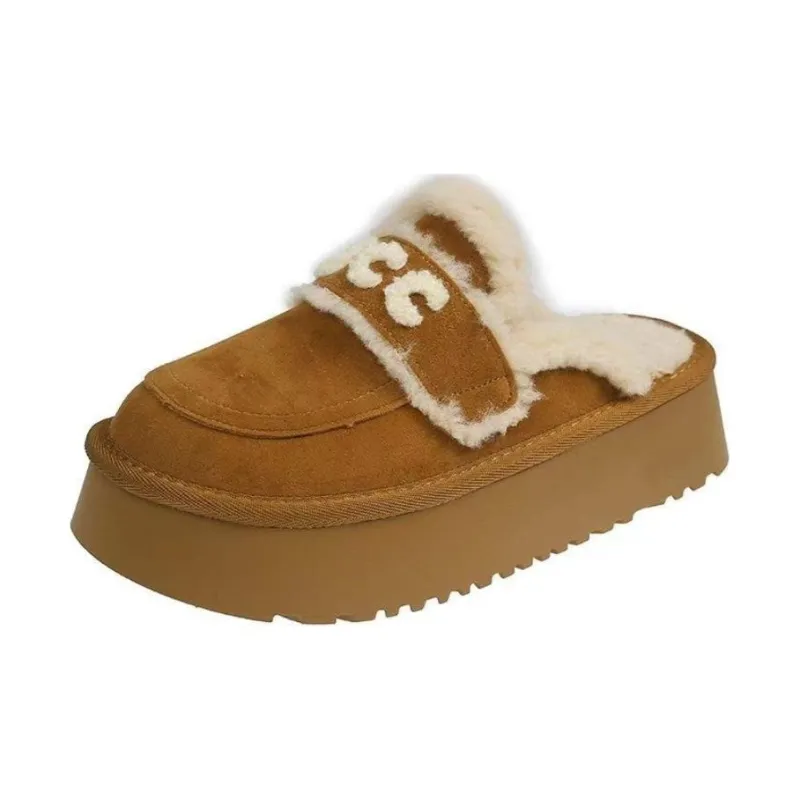 ALPLUME Home Slippers Gray Chestnut-8