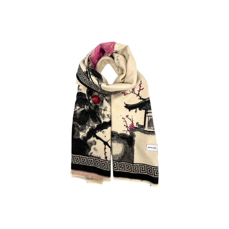 JEANSWEST Knit Scarves Unisex-1