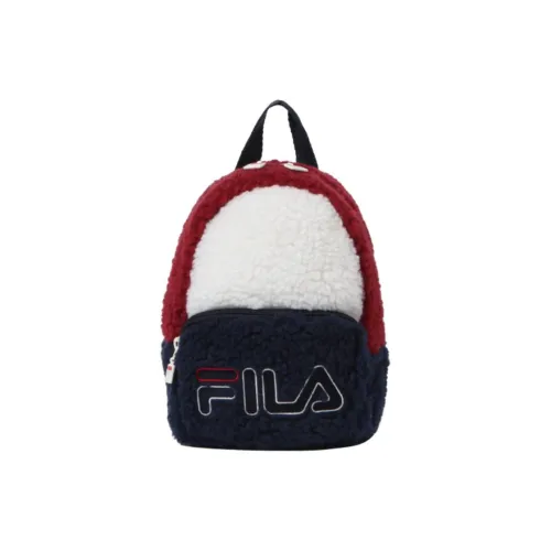 FILA Plush Backpack Mini Women's Marine Blue Multicolor