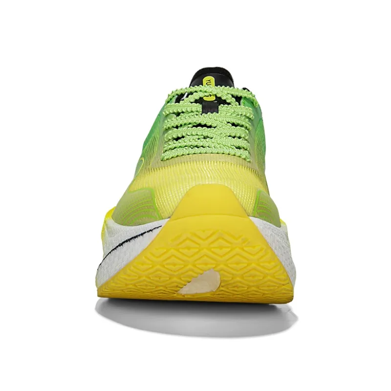 YUDONG Running Shoes Men Low Top Butterfly Yellow Green-4
