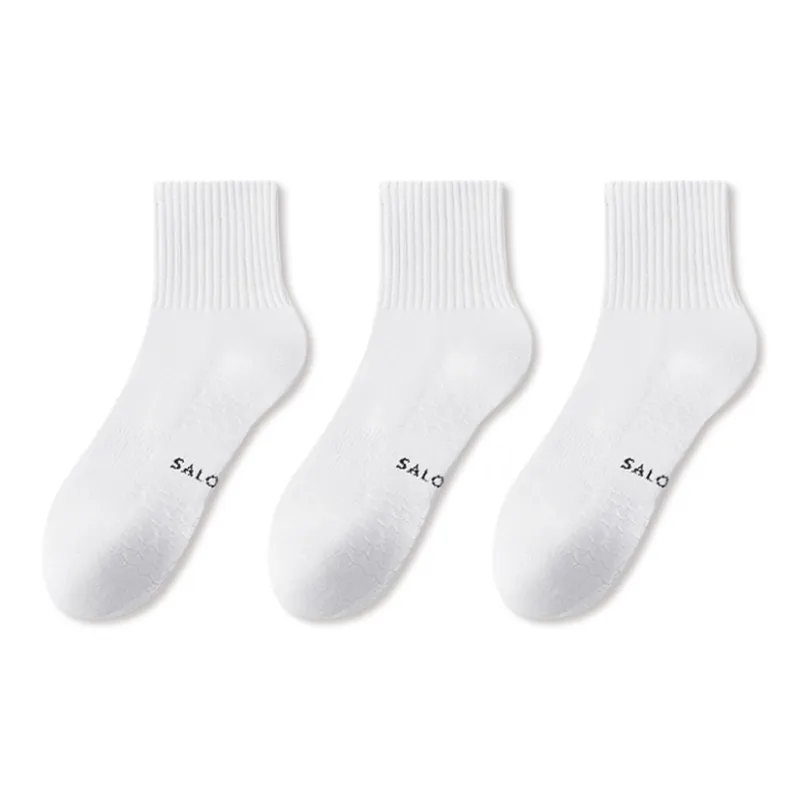 JIAZINI Mid Calf Socks Men's 3 Pack-0