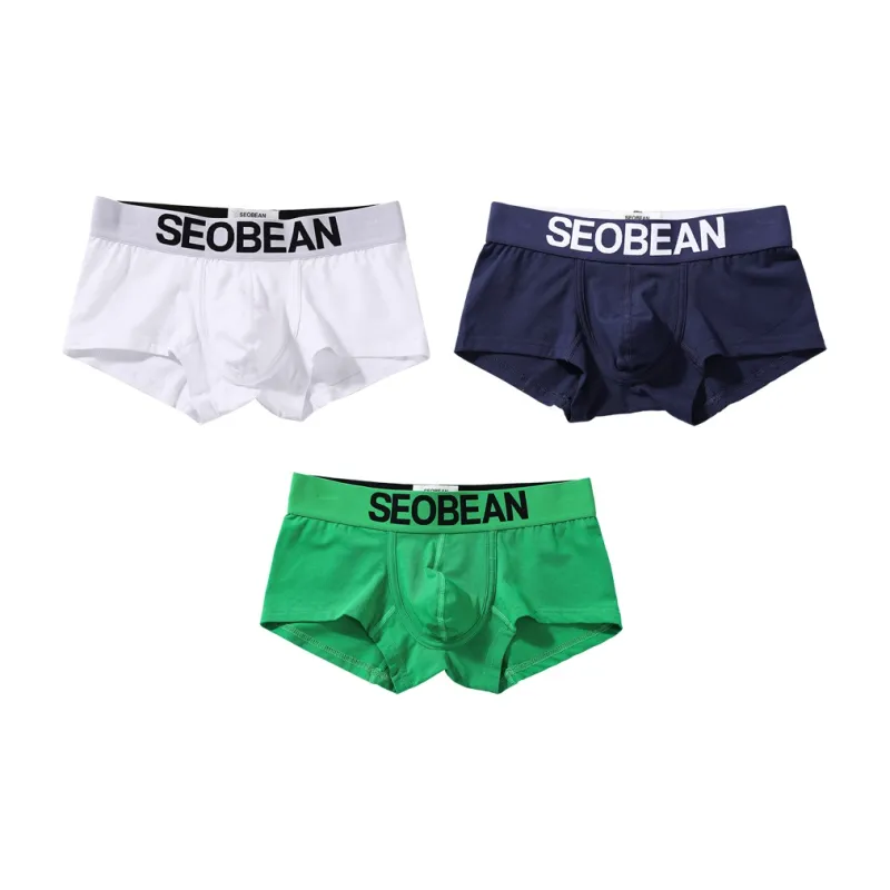 SEOBEAN Underpants Men's 3 Pack-10