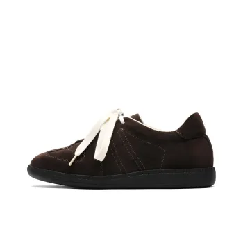 PAVEA Breathable Low Top Skateboard Shoes Men's Brown