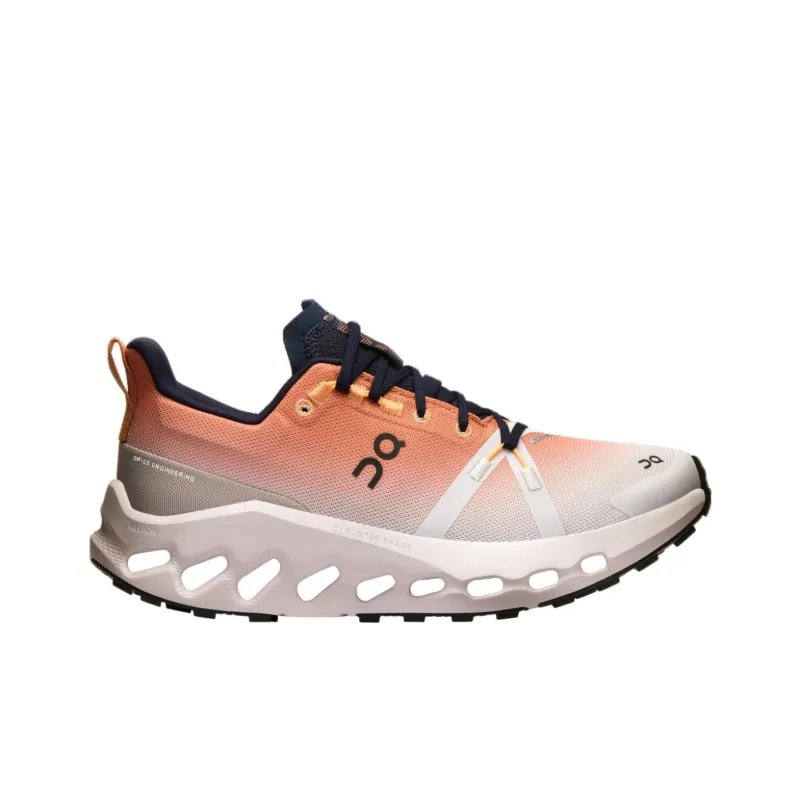 On Running Cloudsurfer Trail Waterproof SandstOne Silver Women's-1