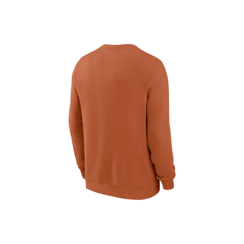 Nike Texas Longhorns Arched Seal Men's Nike College Pullover Crew-1
