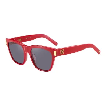 SHAWN LEE Plate Frame Square Sunglasses Unisex