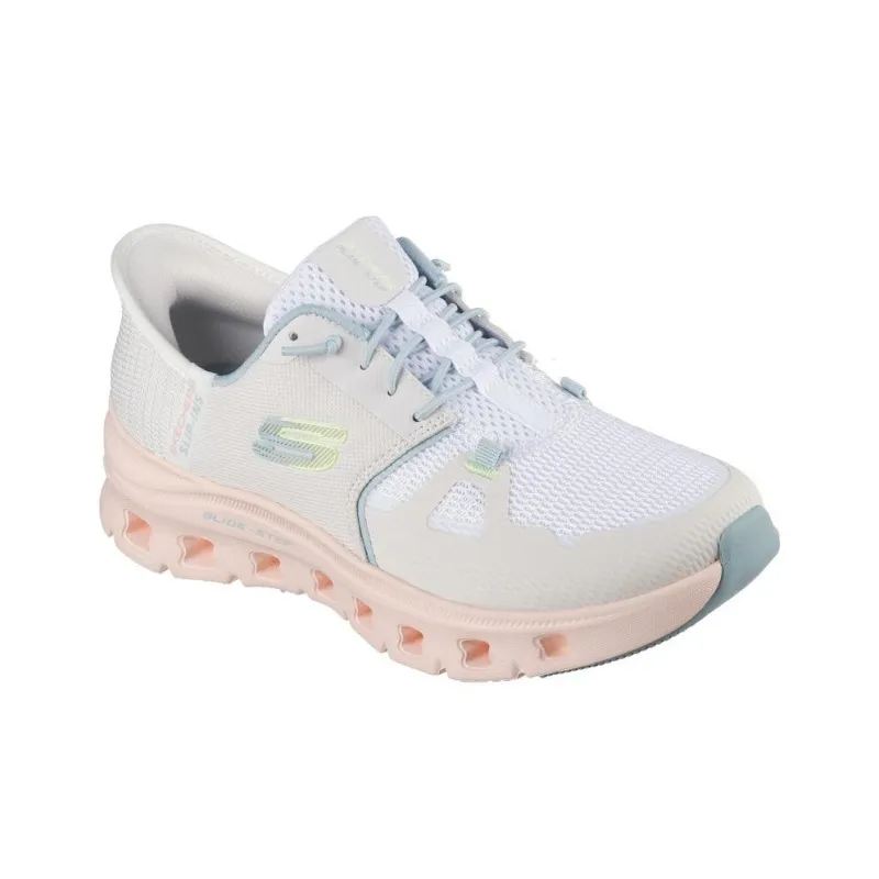Skechers Slip Ins Anti Slip Wear Resistant Low Top Casual Shoes Women's Beige Pink-2