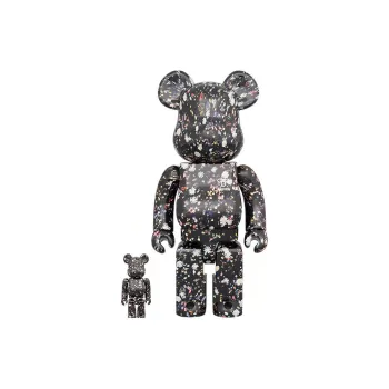 BE@RBRICK ANEVER BLACK 100% & 400%