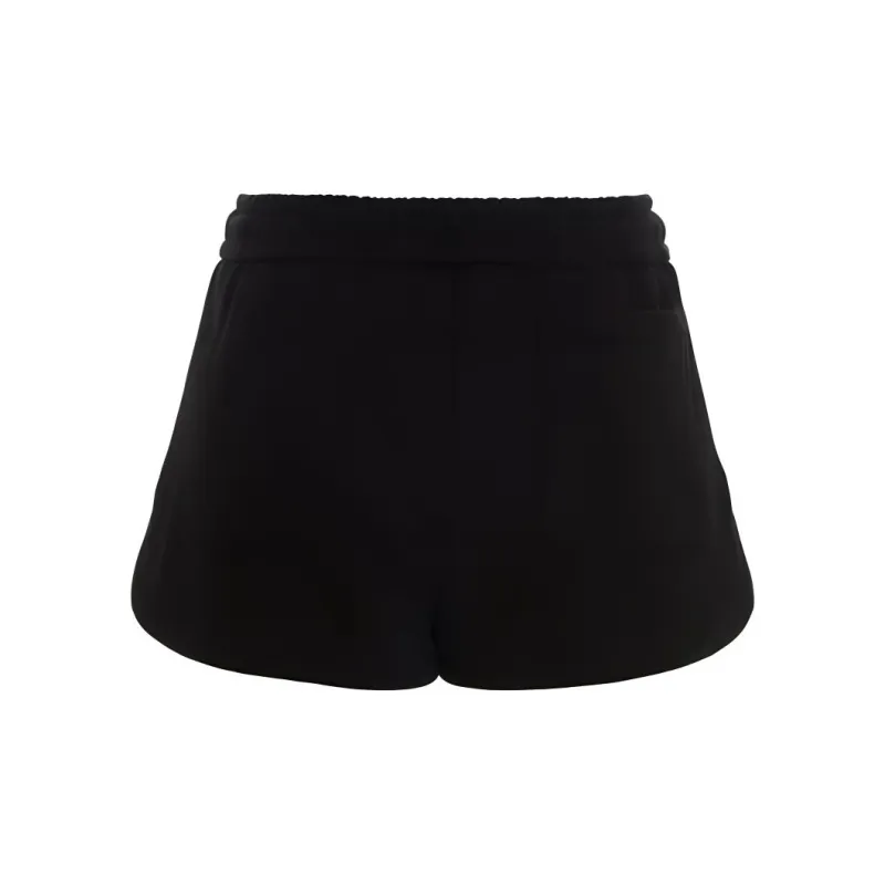 VERSACE SS23 Sports Shorts Women's Black-1