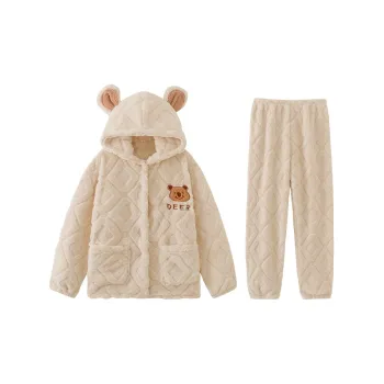 William Pajama Set Women's Ecru