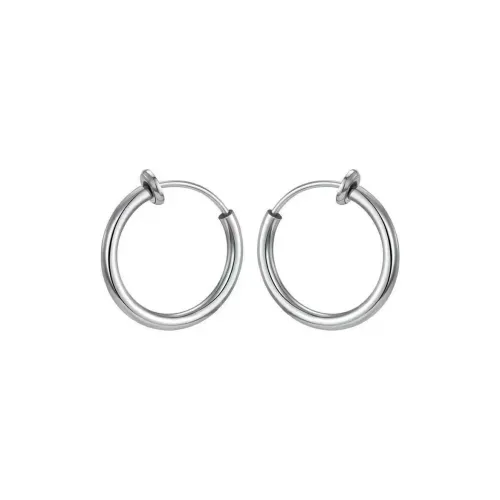 GUDUD Titanium Steel Clip-On Earrings Unisex