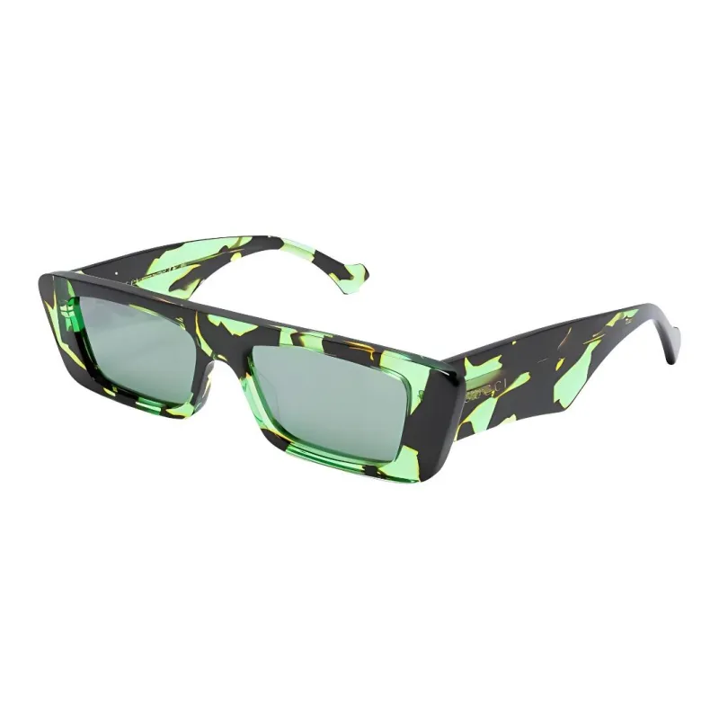 GUCCI Tortoise Flattop Frame Sunglasses-0