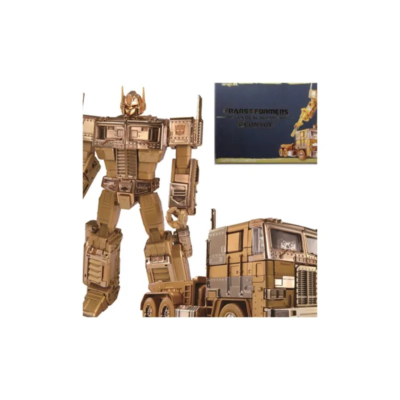 Hasbro Optimus Prime Golden Reef Lake Collection MP10G Assembled Models Gold Edition-2
