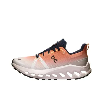 On Running Cloudsurfer Trail Waterproof SandstOne Silver Women's