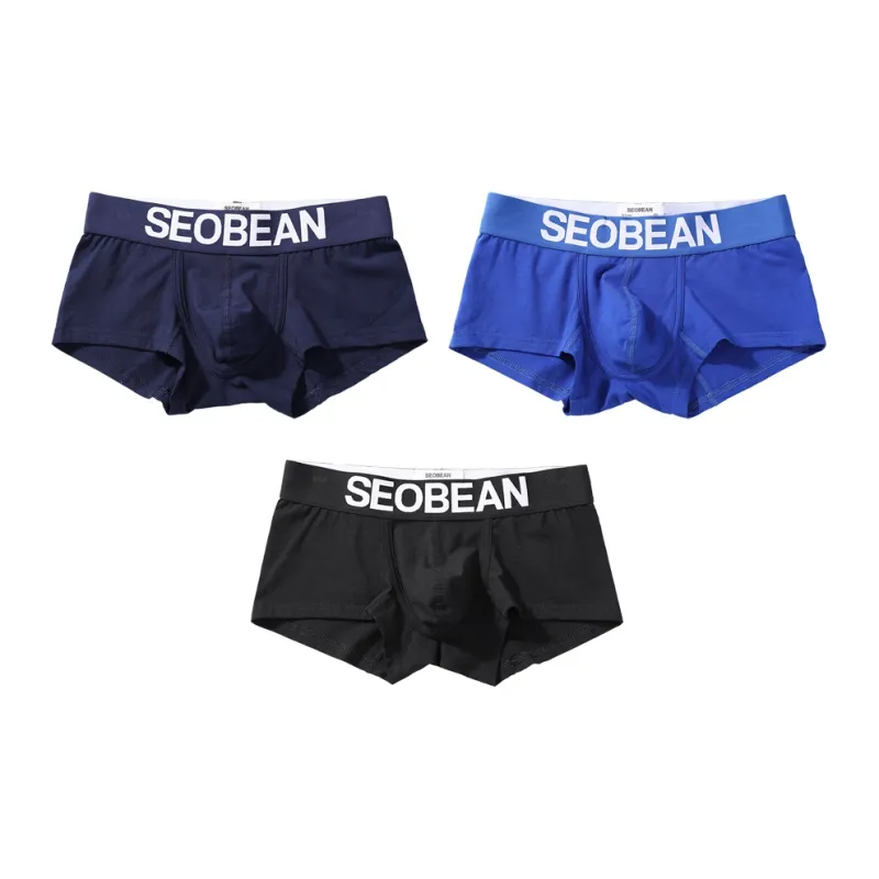 SEOBEAN Underpants Men's 3 Pack-7