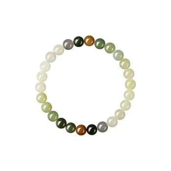Run Ding Hetian Jade Bracelets Green Jade Unisex