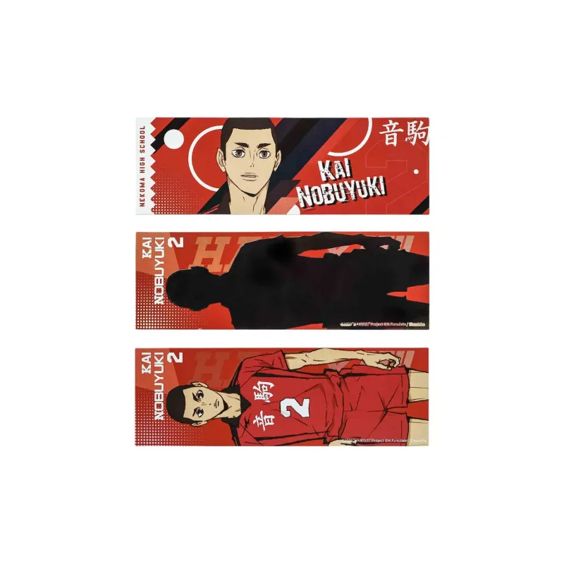 GuGuGuGu Haikyu!! Other Characters Temperature-Sensitive Card Cartoon Merch Laser Tickets-13