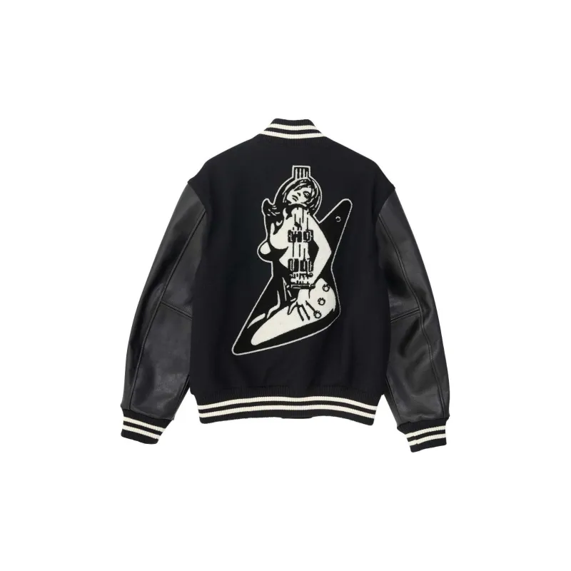 HYSTERIC GLAMOUR FW24 Baseball Jacket Men's-5