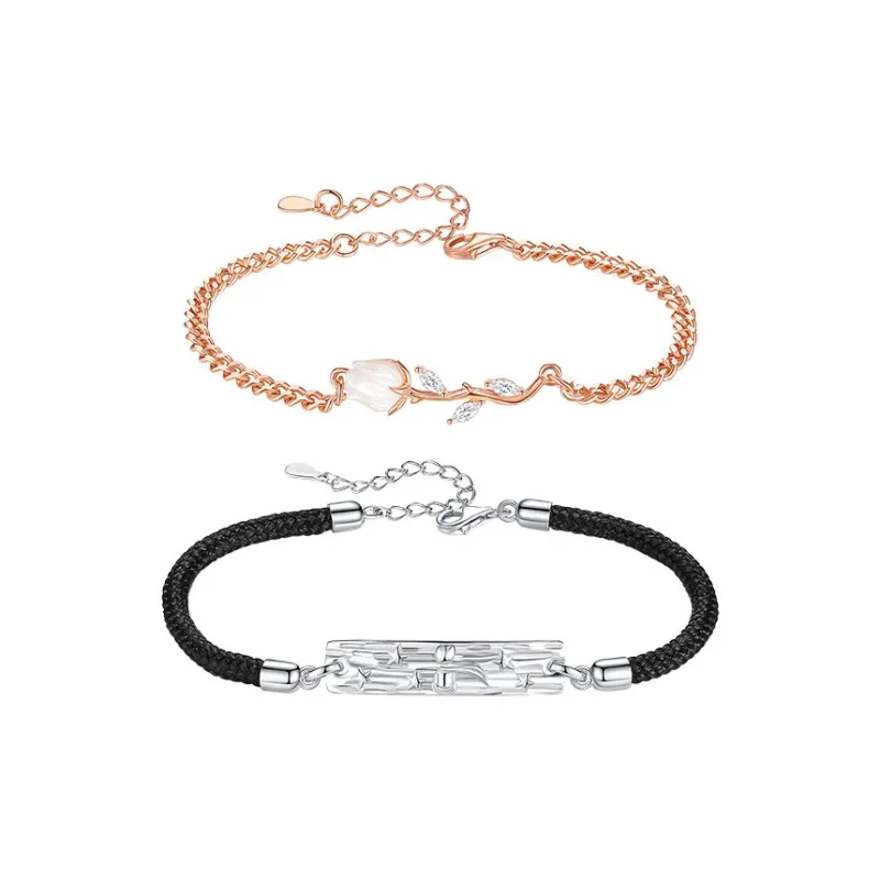 ZUOHUO S925 Silver Bracelets Unisex-0