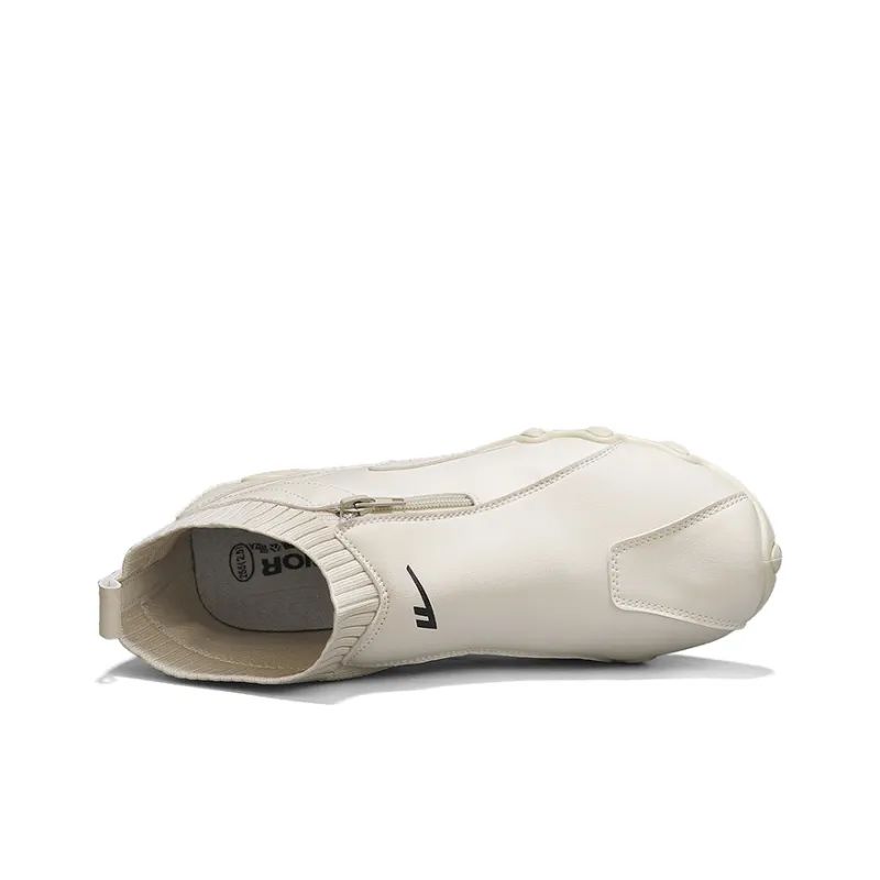 Warrior Slip on Slip on Shoes Coverage Abrasion Resistant Lightweight Slip Resistant Low Top Casual Shoes Men's Beige-3
