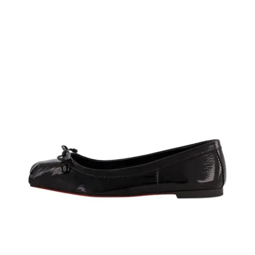 Christian Louboutin Mamadrague Bow Detailed Flat Shoes Women's