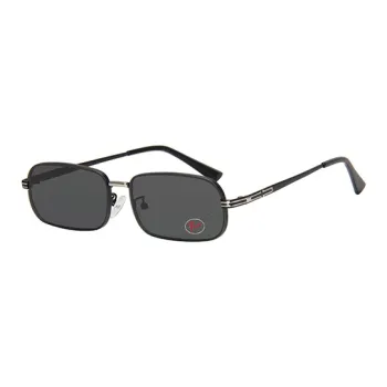 PSACSS Stainless Steel Rectangular Sunglasses Unisex