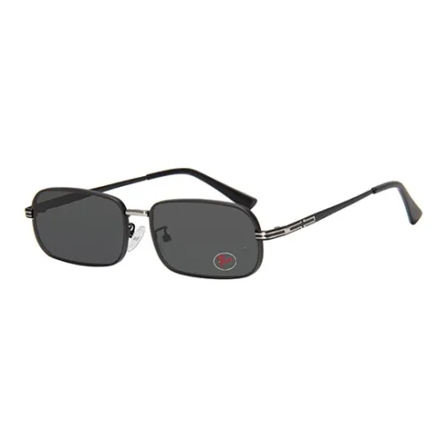 PSACSS Stainless Steel Rectangular Sunglasses Unisex