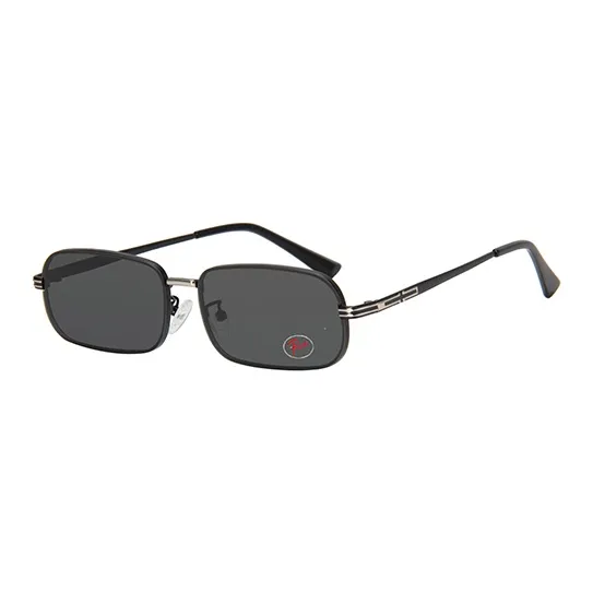 PSACSS Stainless Steel Rectangular Sunglasses Unisex-0