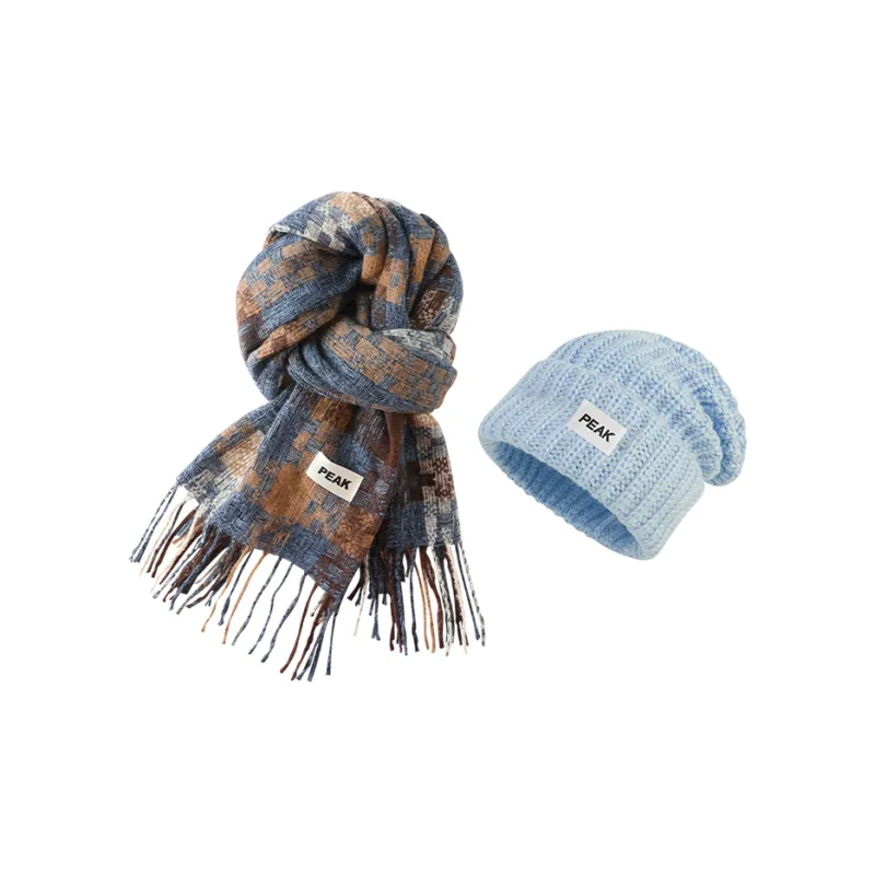 PEAK Polyester Knit Scarves Unisex-2